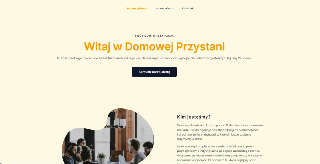 Projekt Domowa Przystań